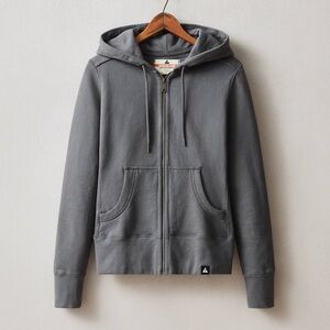 American Giant Classic Full Zip Jacket Women S Color Iron